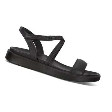 Women's Ecco Flowt Lx Sandals Black | SG 182DFM